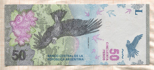 50 песо. Аргентина