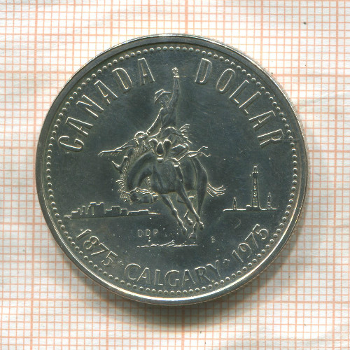 1 доллар. Канада 1975г