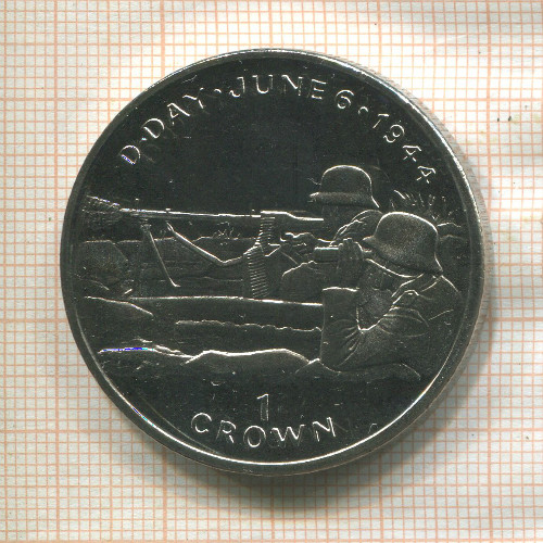 1 крона. Остров Мэн 1994г