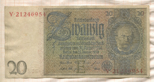 20 марок. Германия 1929г