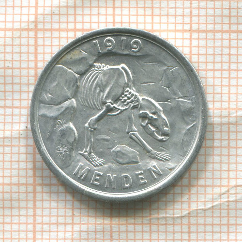 Нотгельд 50 пфеннигов. Германия. Менден