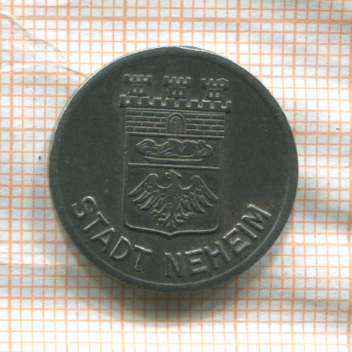 Нотгельд 10 пфеннигов. Германия. Нихайм