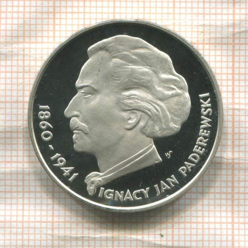 100 злотых. Польша. ПРУФ 1975г