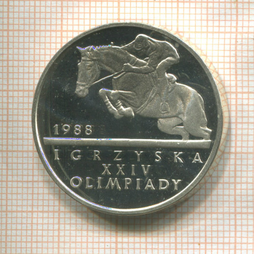 500 злотых. Польша. ПРУФ 1987г