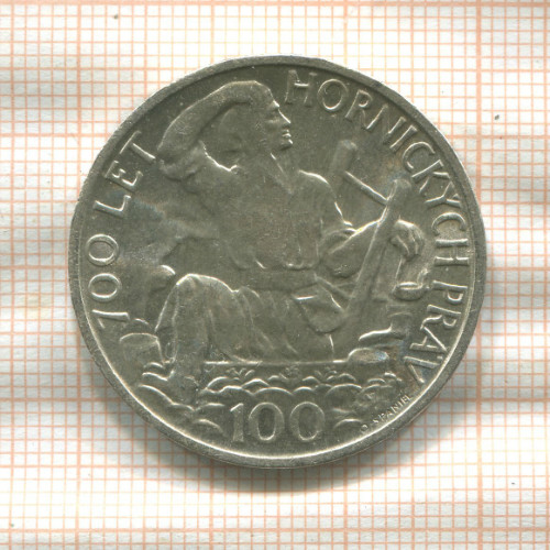 100 крон. Чехословакия 1949г