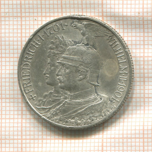 2 марки. Пруссия 1901г