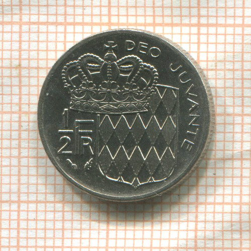 1/2 франка. Монако 1979г