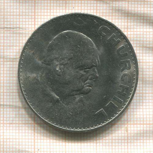 1 крона. Великобритания 1965г