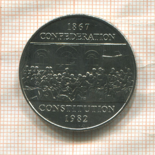 1 доллар. Канада 1982г