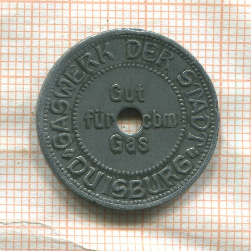 Платежный жетон. Германия. Дуйсбург