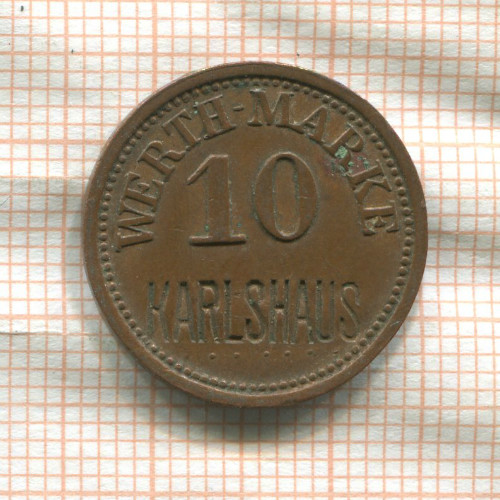 Платежный жетон. 10 пфеннигов. Германия