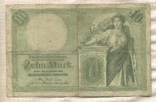 10 марок. Германия 1906г