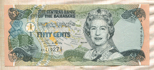50 центов. Багамы 2001г