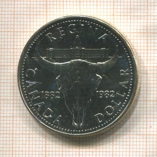 1 доллар. Канада 1982г