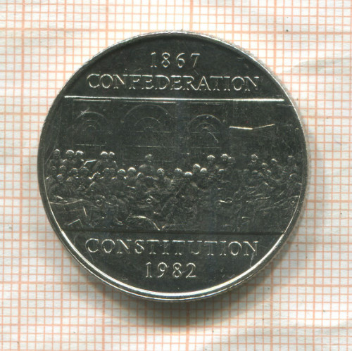 1 доллар. Канада 1982г