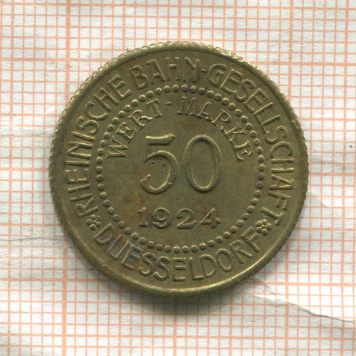 Платежный жетон. Германия. Дюссельдорф