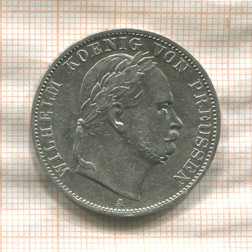 1 талер. Пруссия 1866г