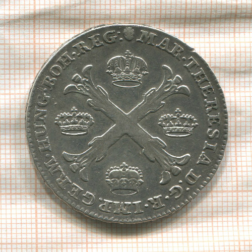 1 талер. Австрийские Нидерланды 1766г