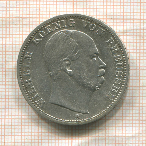 1 талер. Пруссия 1867г