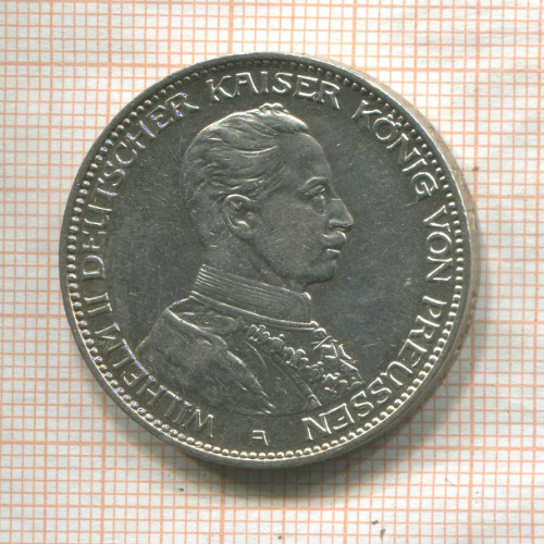 3 марки. Пруссия 1914г