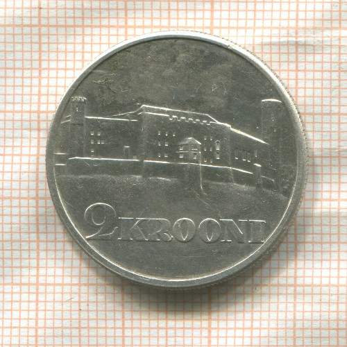 2 кроны. Эстония 1930г