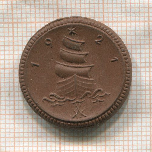 Нотгельд. 1 марка. Германия. Саксония