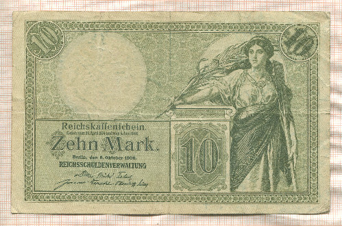 10 марок. Германия 1906г