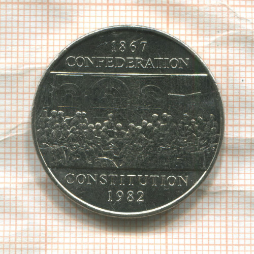 1 доллар. Канада 1982г