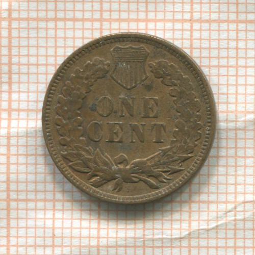 1 цент. США 1906г