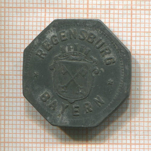Нотгельд 50 пфеннигов. Германия. Регенсбург