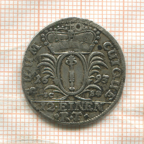 1/12 талера. Пруссия-Бранденбург 1693г