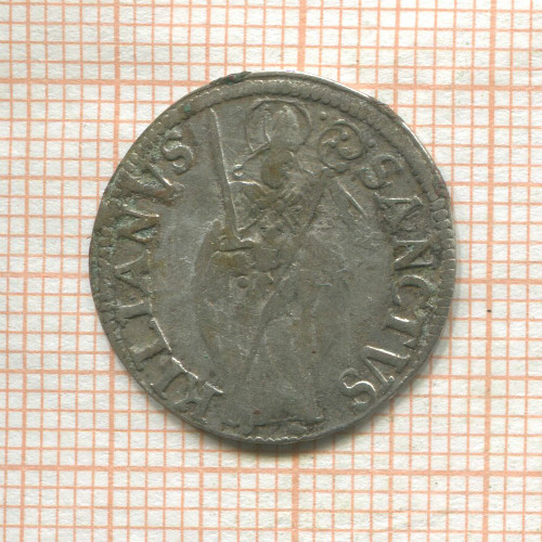 1 шиллинг. Вюрцбург 1687г