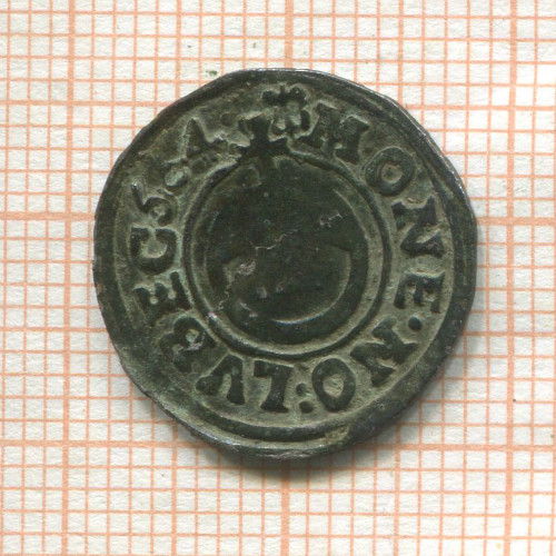 1/192 талера. Любек 1604г