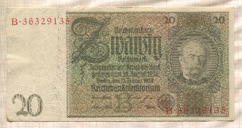 20 марок. Германия 1929г
