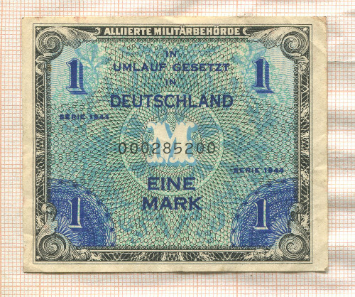 1 марка. Германия 1944г