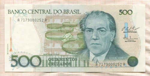 500 крузадо. Бразилия