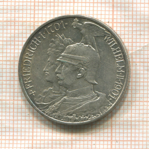 2 марки. Пруссия 1901г