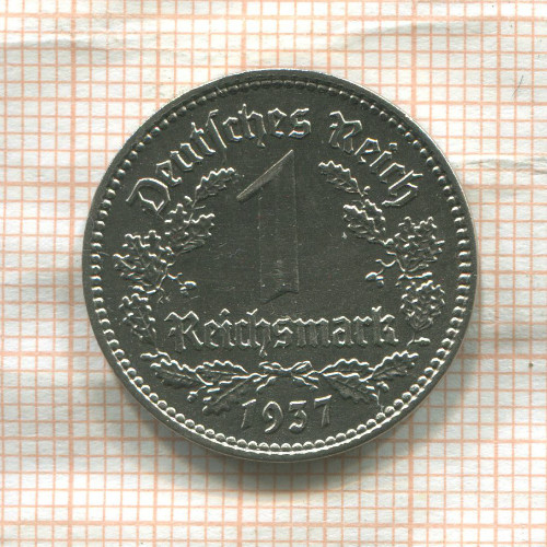 1 марка. Германия 1937г