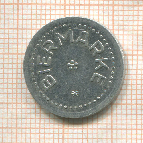 Пивной жетон. Германия