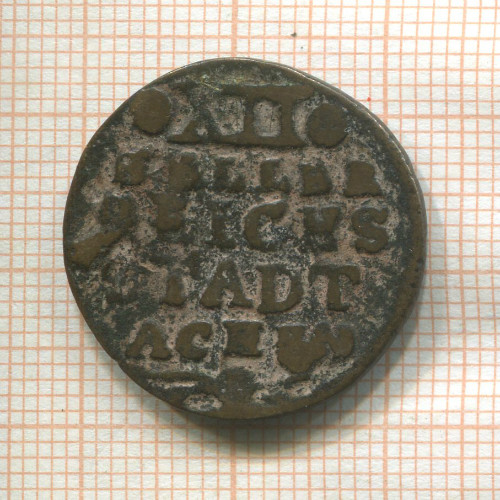 12 геллеров. Ахен 1793г