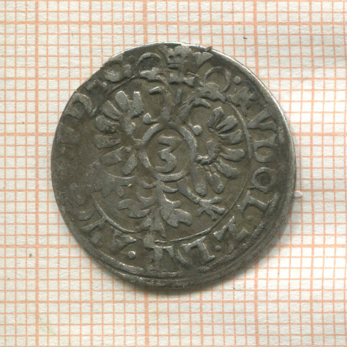 3 крейцера. Пфальц-Цвайбрюккен. Иоанн I 1598г