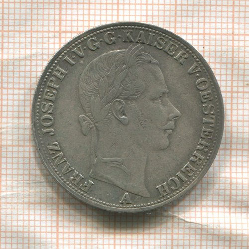 1 талер. Австрия 1858г