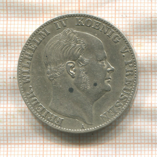 1 талер. Пруссия 1859г