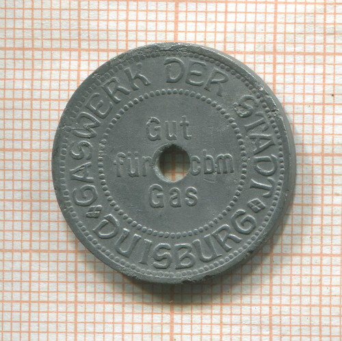 Платежный жетон. Германия Дуйсбург