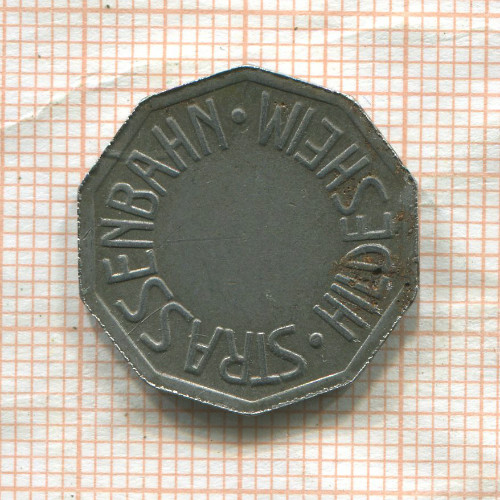 Трамвайный жетон. Германия