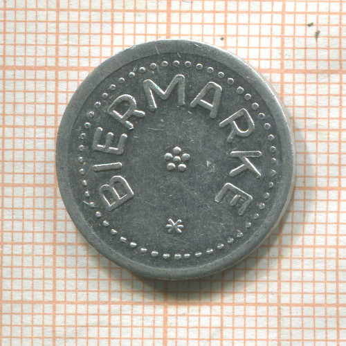 Пивной жетон. Германия