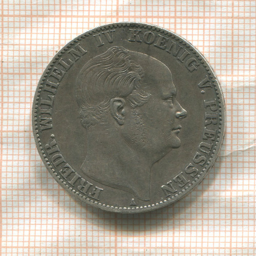 1 талер. Пруссия 1859г