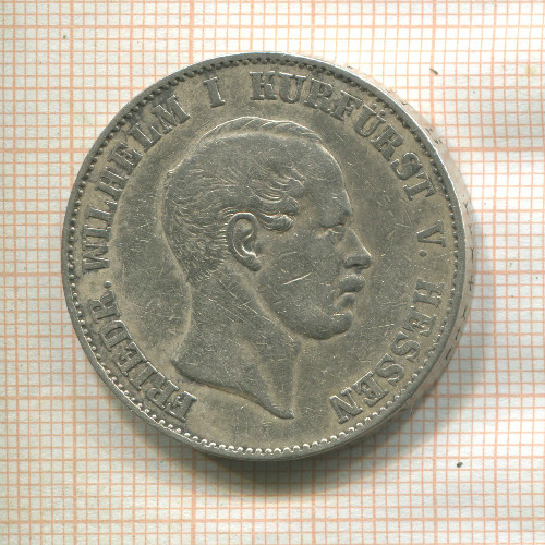 1 талер. Гессен 1861г