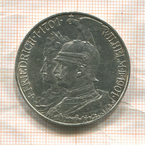 5 марок. Пруссия 1901г