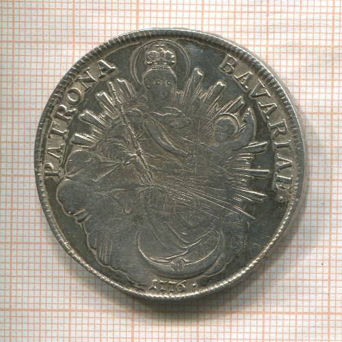 1 талер. Бавария 1776г